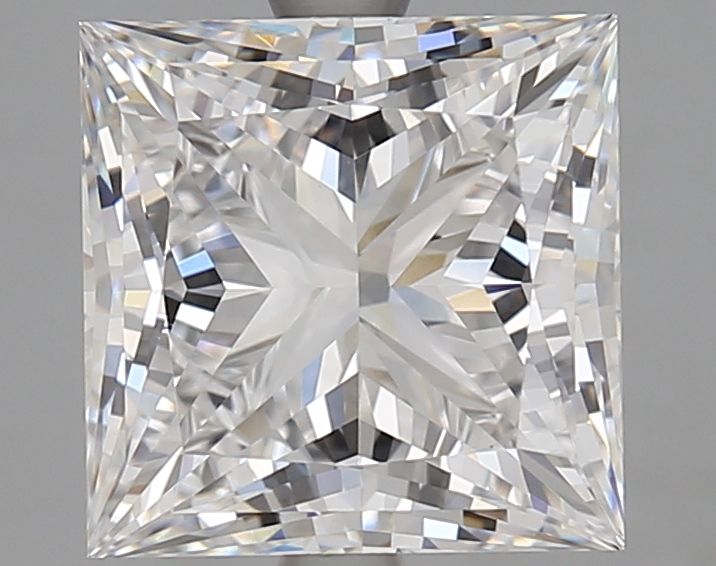 4.10 ct. princess Lab Grown Diamond front image