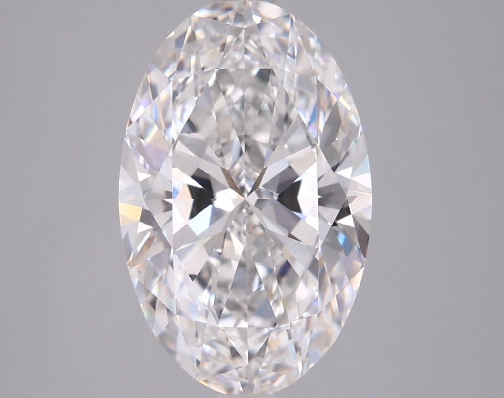 3.03 ct. oval Lab Grown Diamond front image