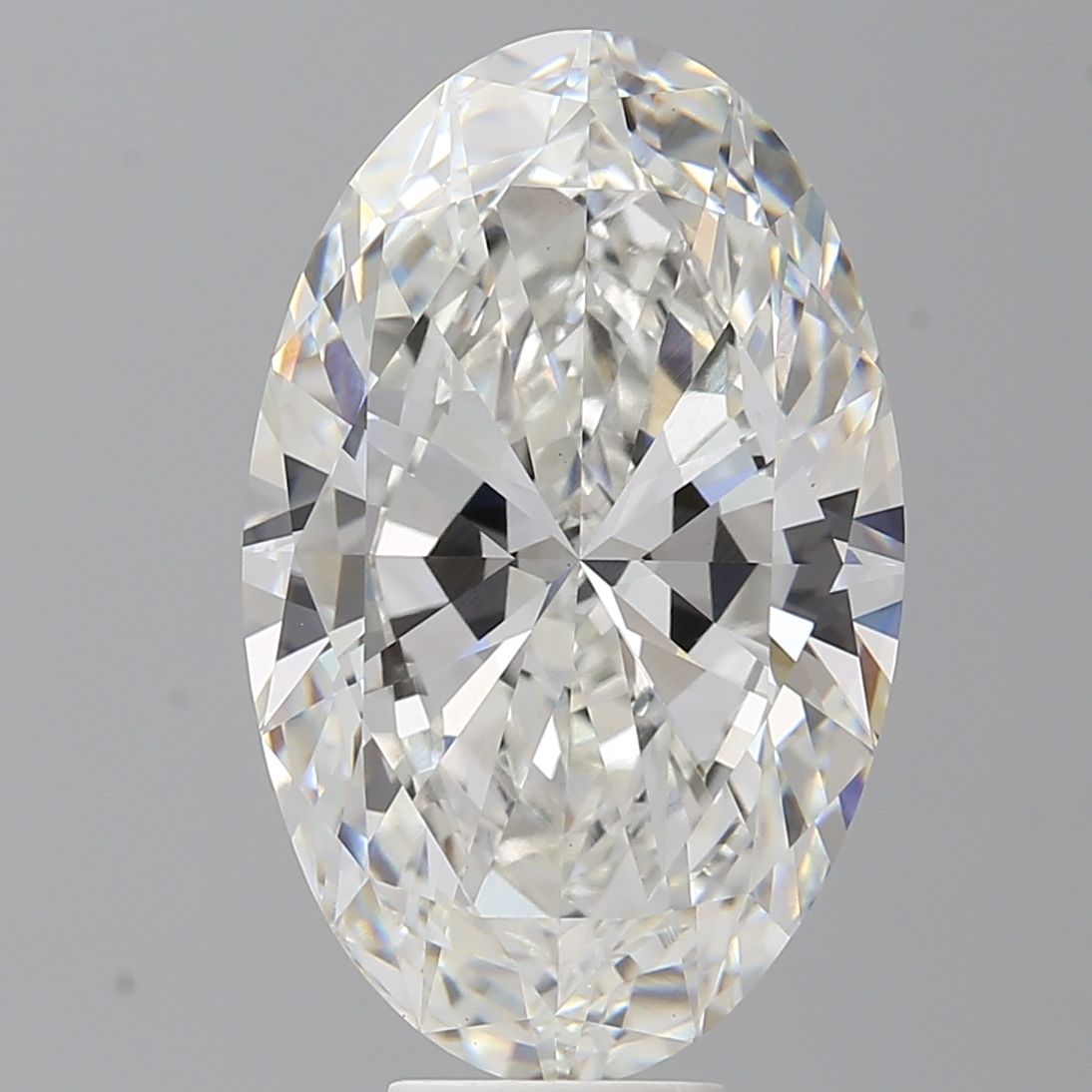 9.55 ct. oval Lab Grown Diamond front image