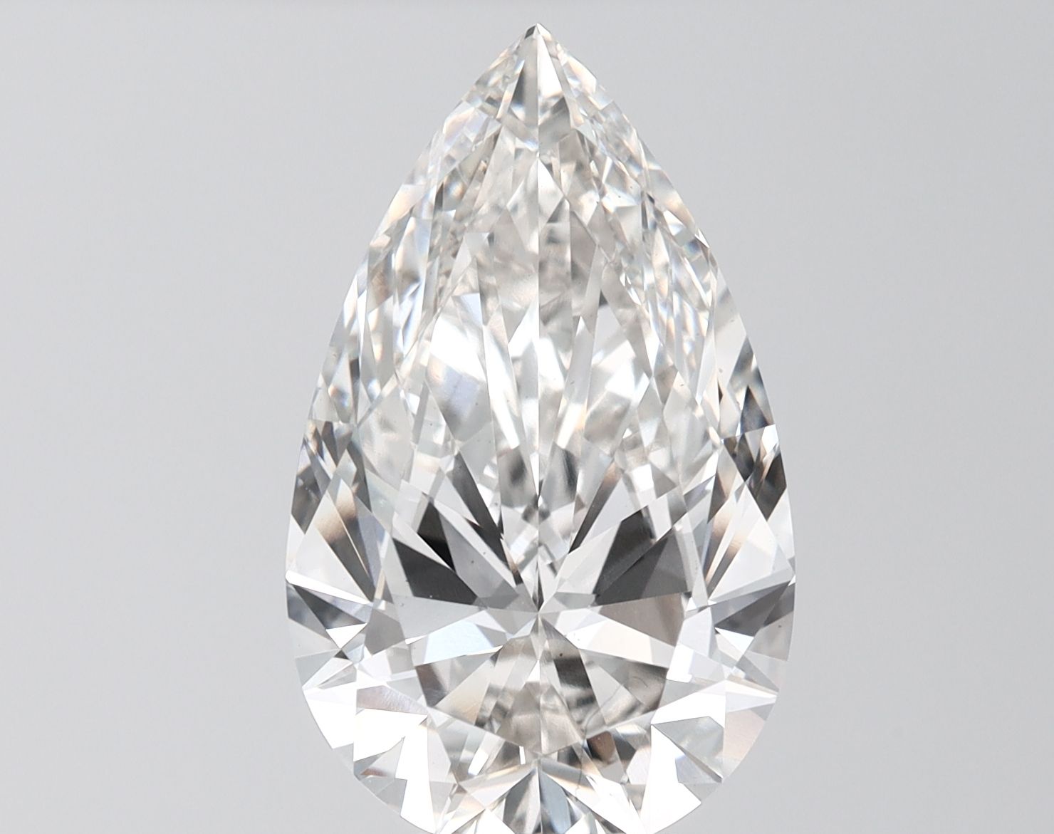6.05 ct. pear Lab Grown Diamond front image