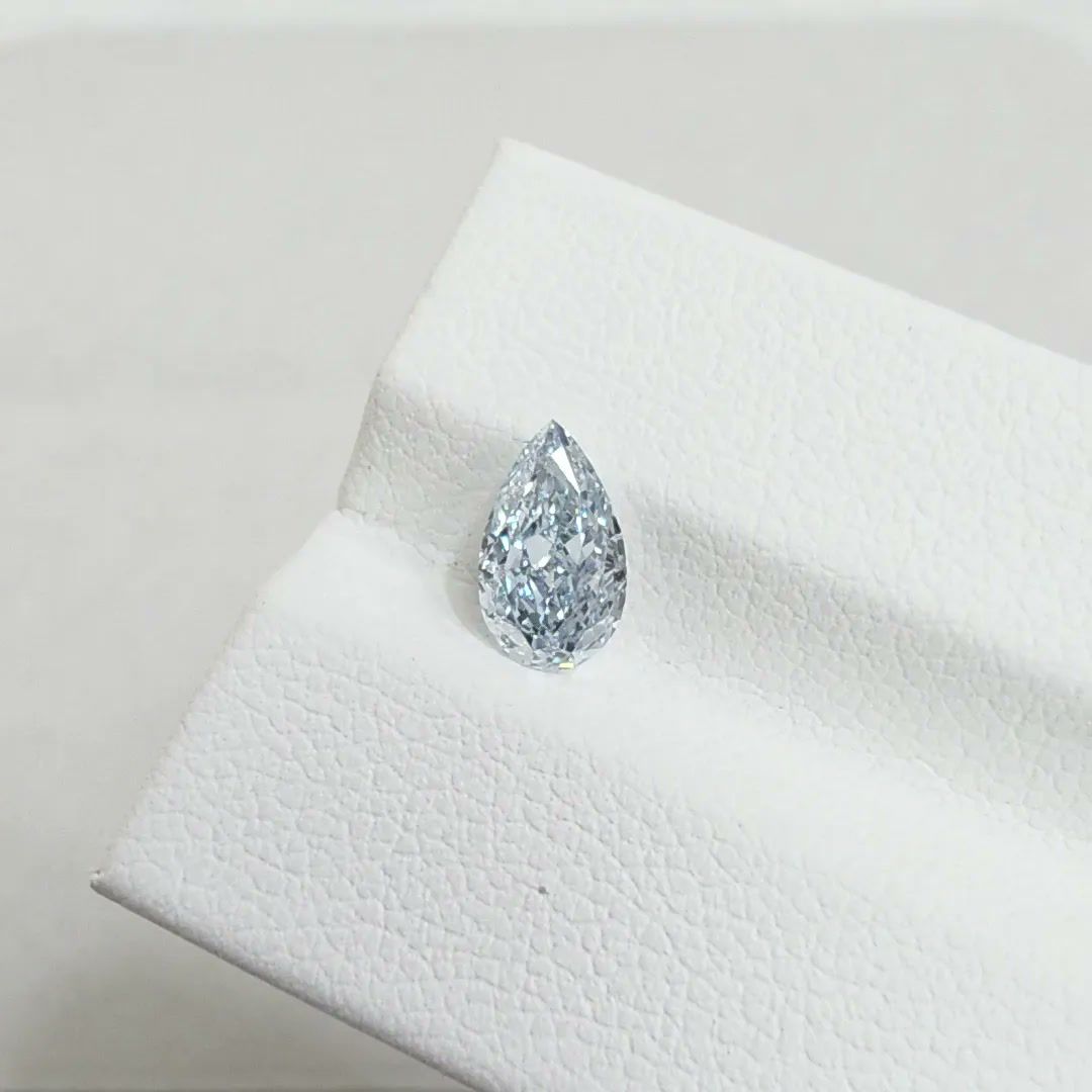 1.0 CT Fancy Light Blue PEAR
