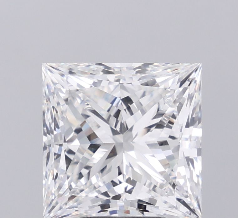 5.03 ct. princess Lab Grown Diamond front image
