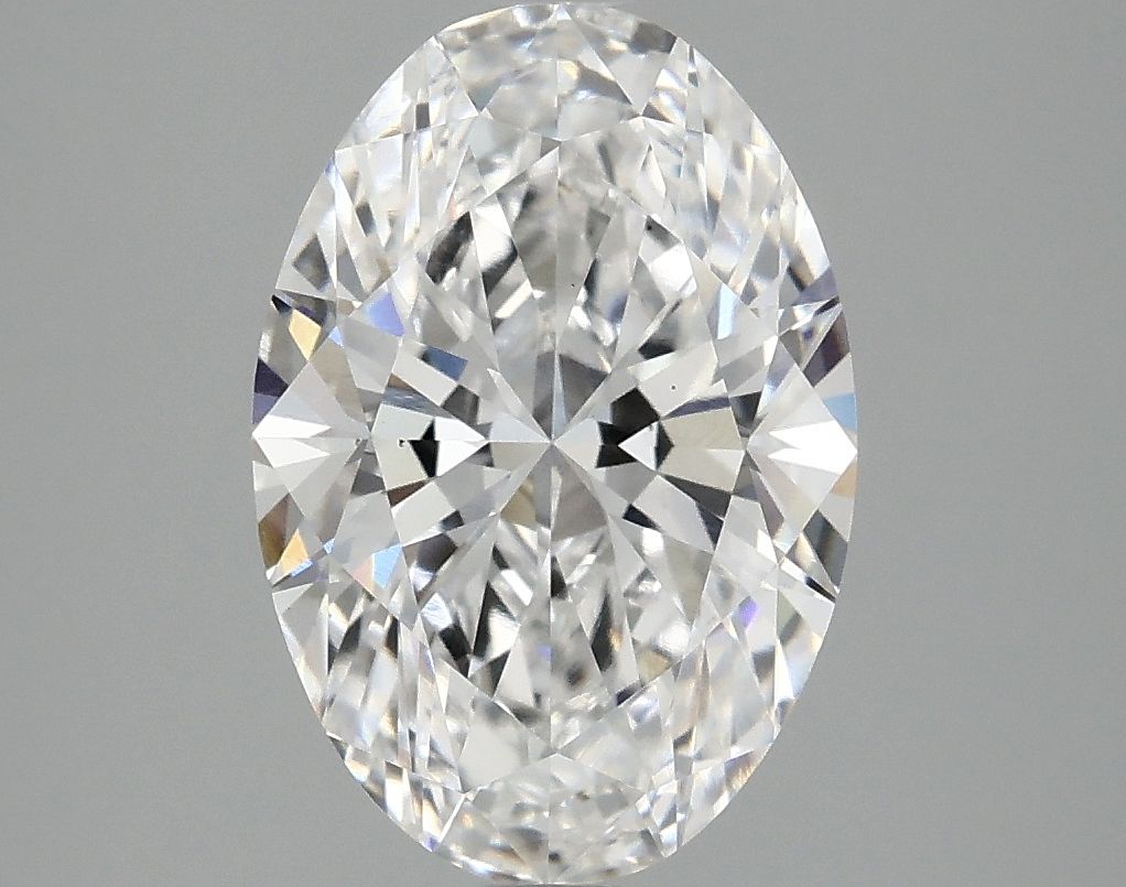 3.02 ct. oval Lab Grown Diamond front image
