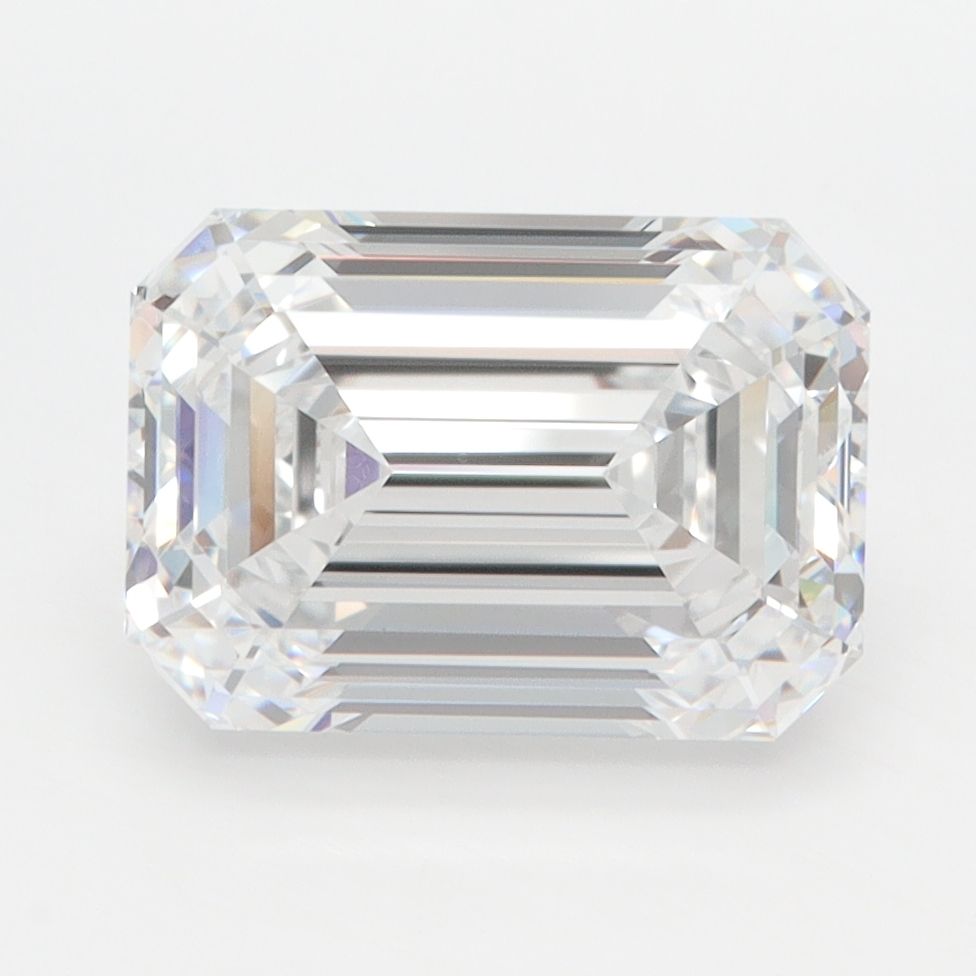 3.57 ct. emerald Lab Grown Diamond front image
