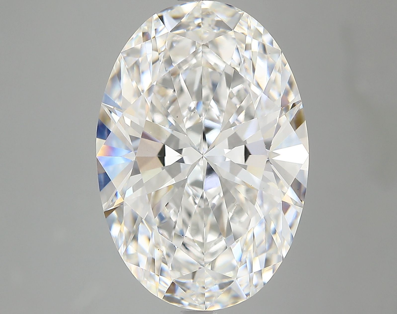 8.09 ct. oval Lab Grown Diamond front image