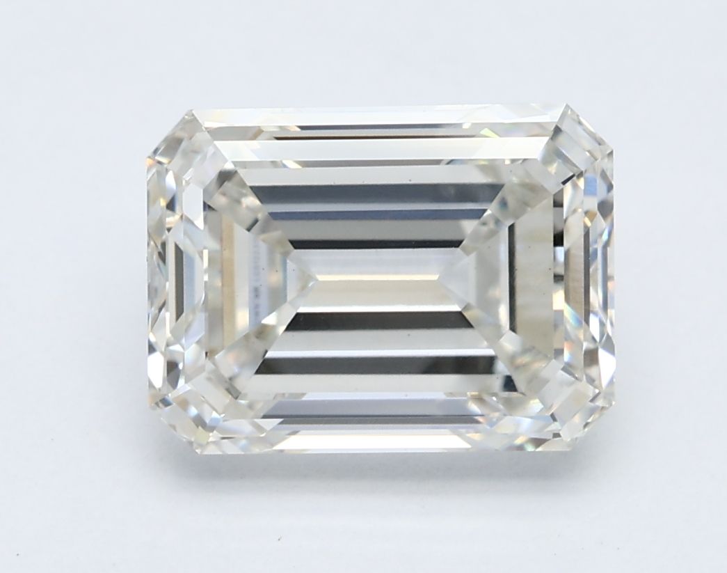 2.57 ct. emerald Lab Grown Diamond front image
