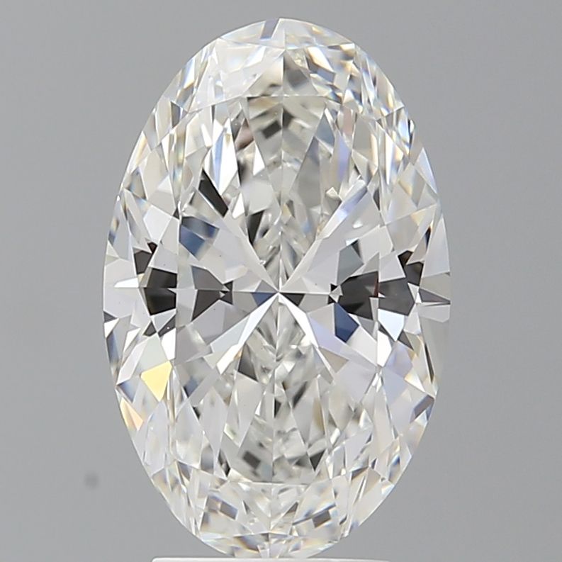 4.04 ct. oval Lab Grown Diamond front image