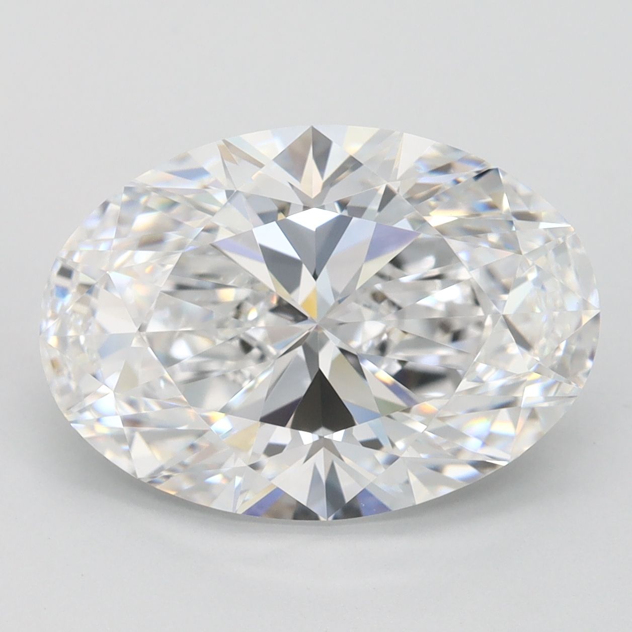 4.35 ct. oval Lab Grown Diamond front image