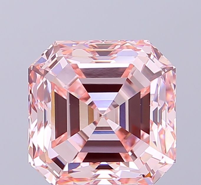 3.92 ct lab-grown Asscher Diamond