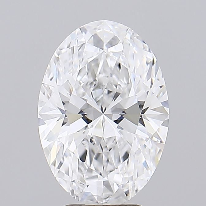 3.07 ct. oval Lab Grown Diamond front image