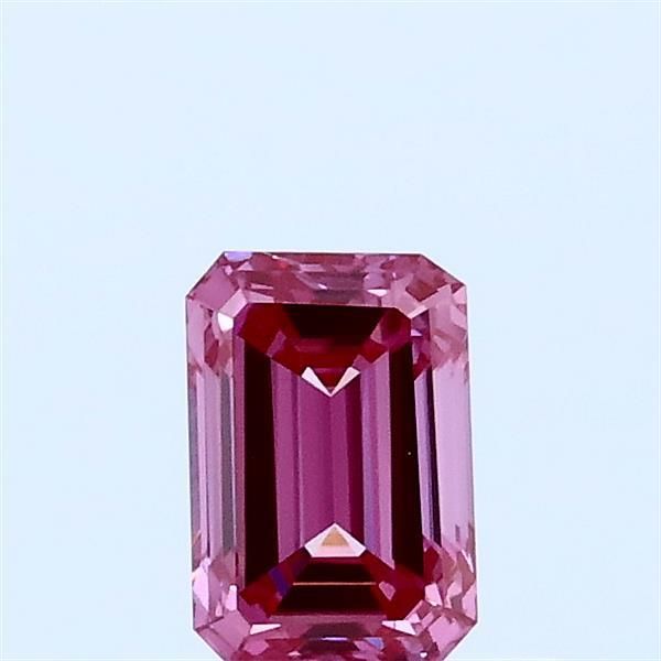 0.52 CT Fancy Vivid Pink EMERALD