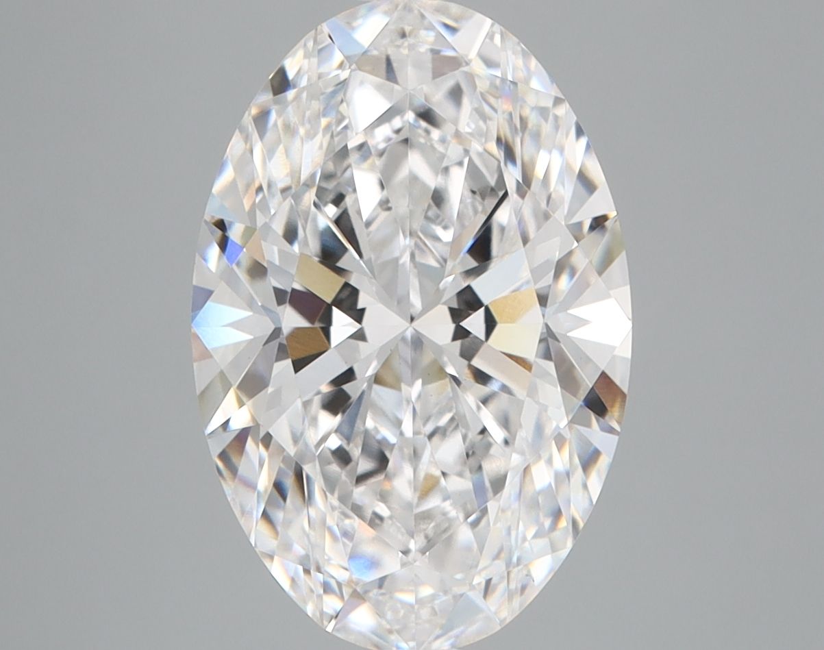 4.08 ct. oval Lab Grown Diamond front image