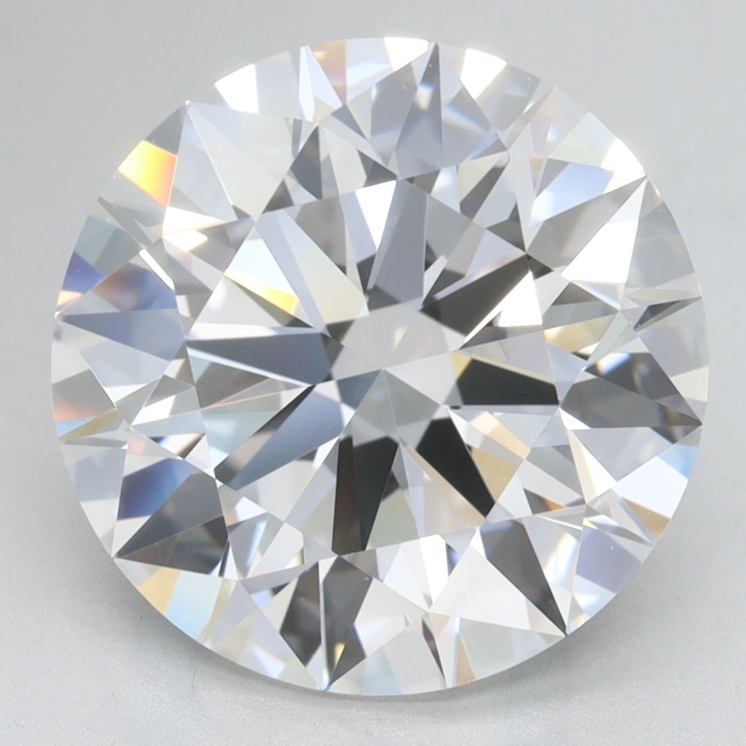 5.20 ct. round Lab Grown Diamond front image