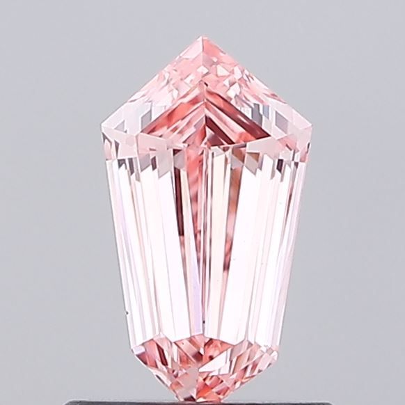 0.87 ct lab-grown Shield Diamond