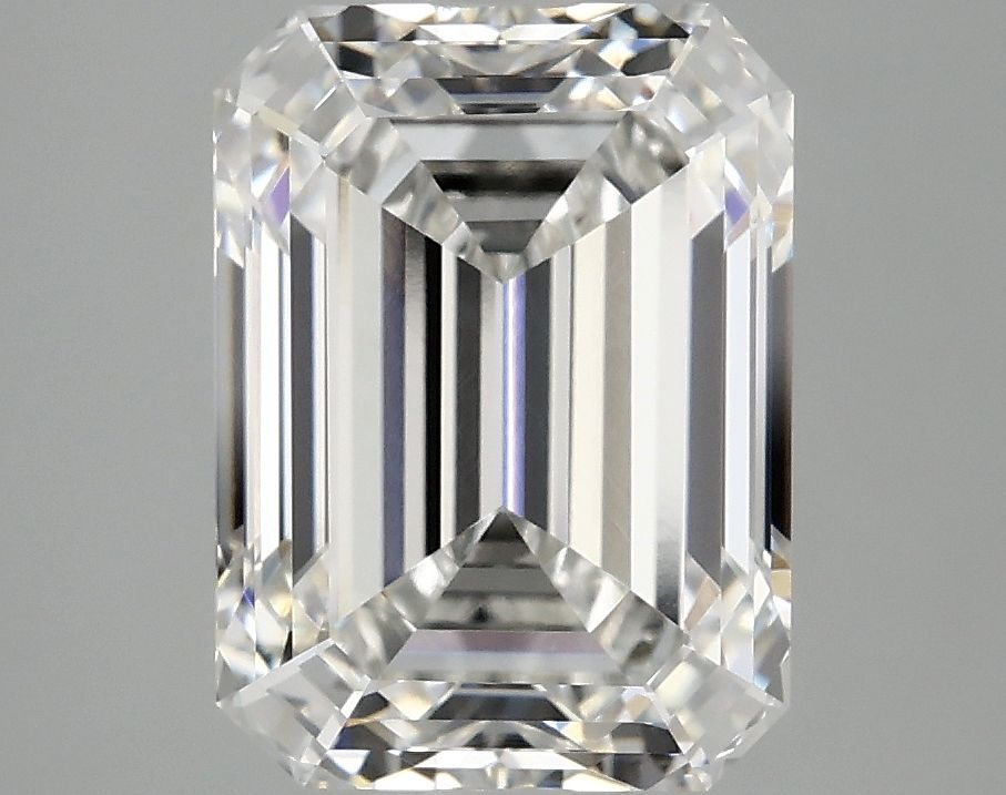 4.10 ct. emerald Lab Grown Diamond front image