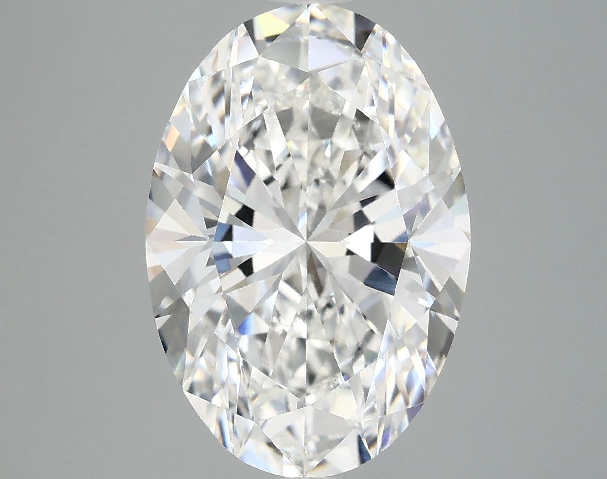 5.04 ct. oval Lab Grown Diamond front image