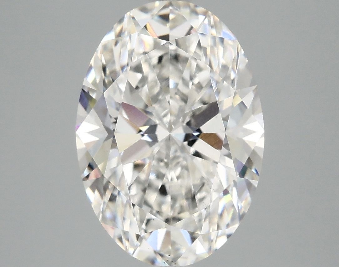 4.09 ct. oval Lab Grown Diamond front image