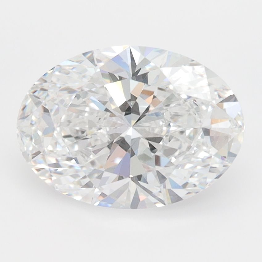2.08 ct. oval Lab Grown Diamond front image
