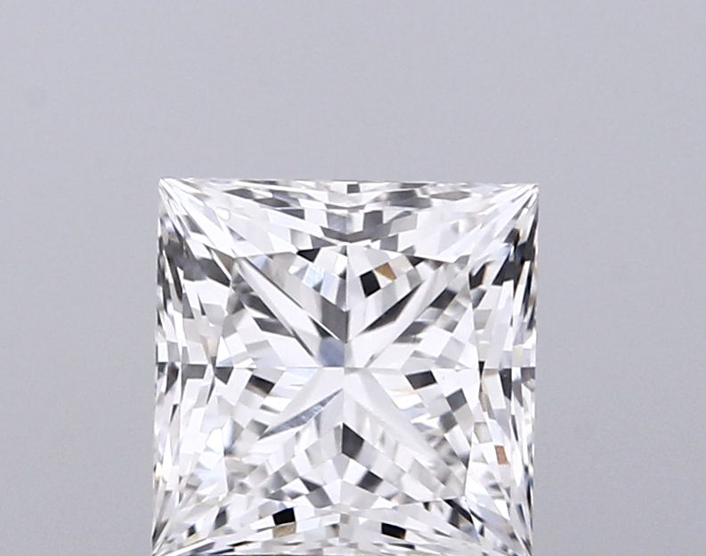 2.10 ct. princess Lab Grown Diamond front image