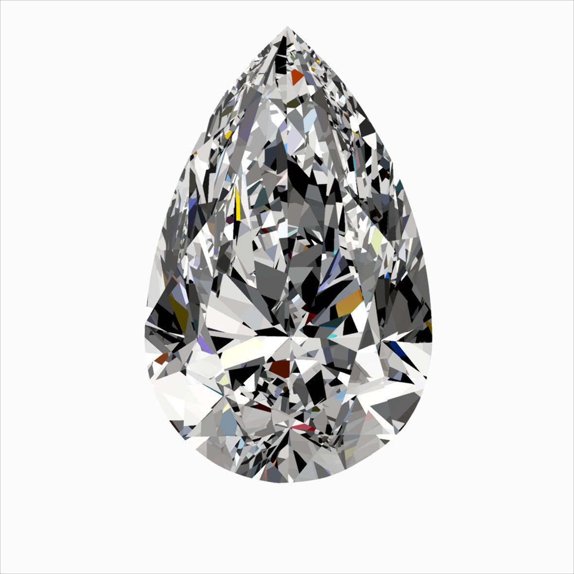 0.3 ct Pear Diamond