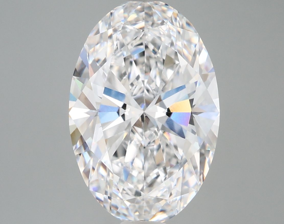 4.08 ct. oval Lab Grown Diamond front image