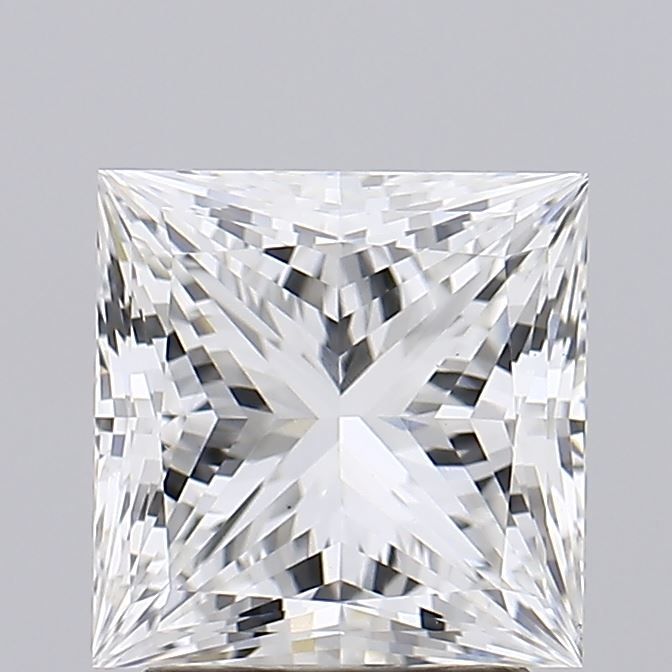 2.50 ct. princess Lab Grown Diamond front image