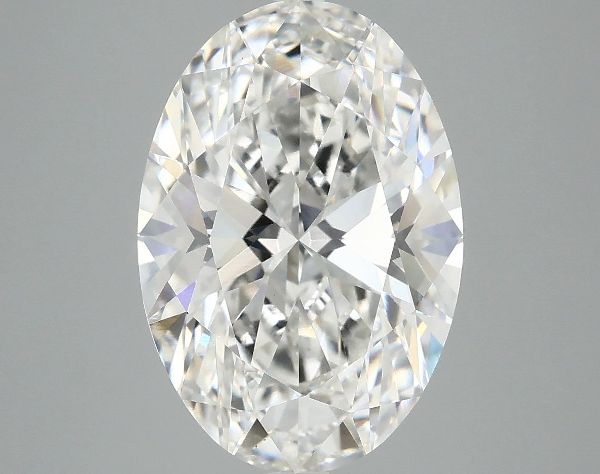 5.08 ct. oval Lab Grown Diamond front image