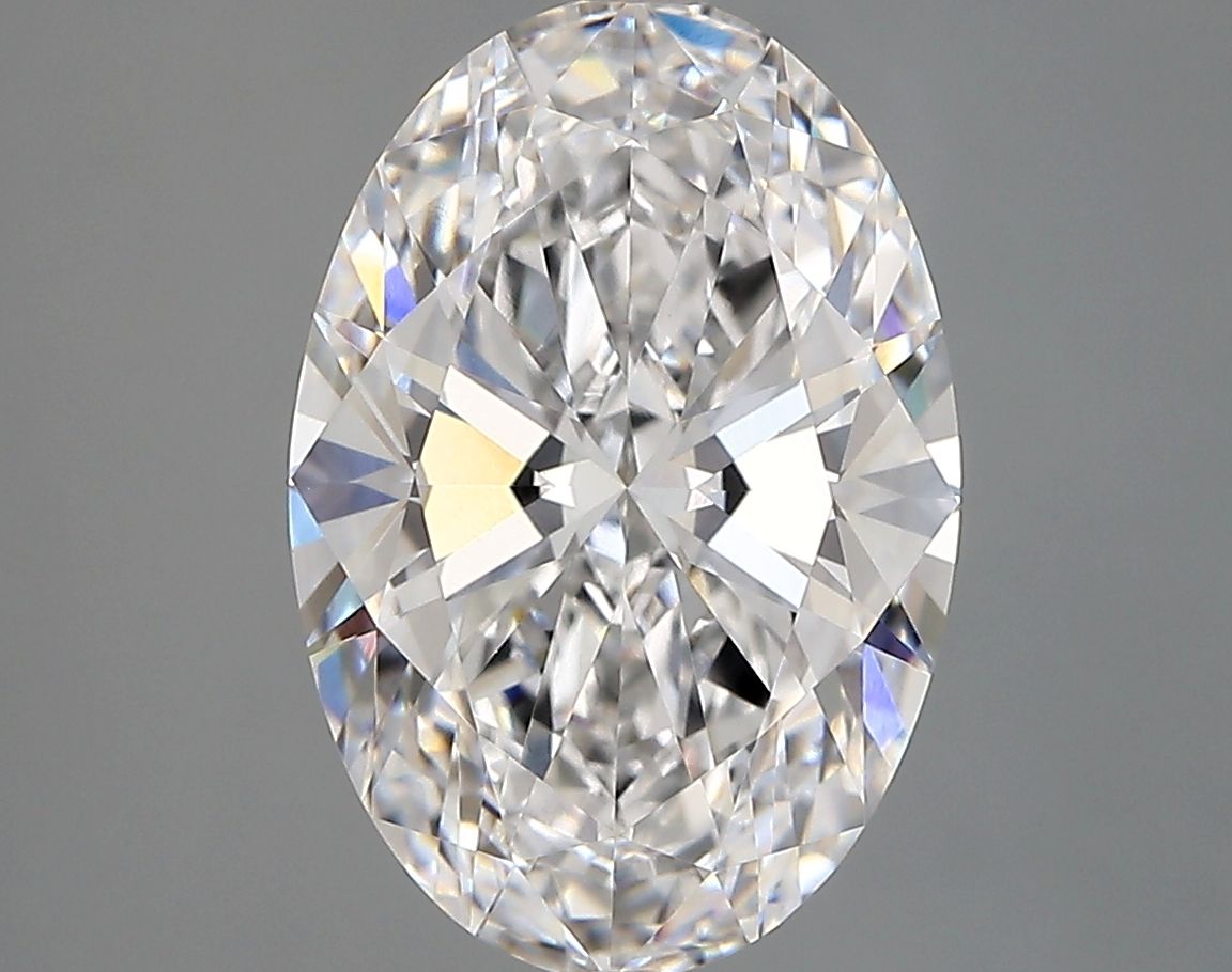 4.02 ct. oval Lab Grown Diamond front image