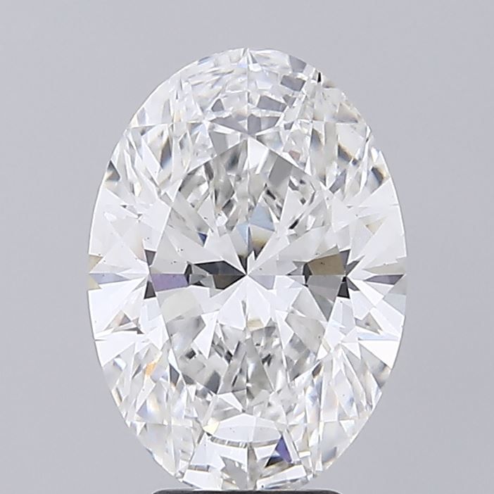 5.01 ct. oval Lab Grown Diamond front image