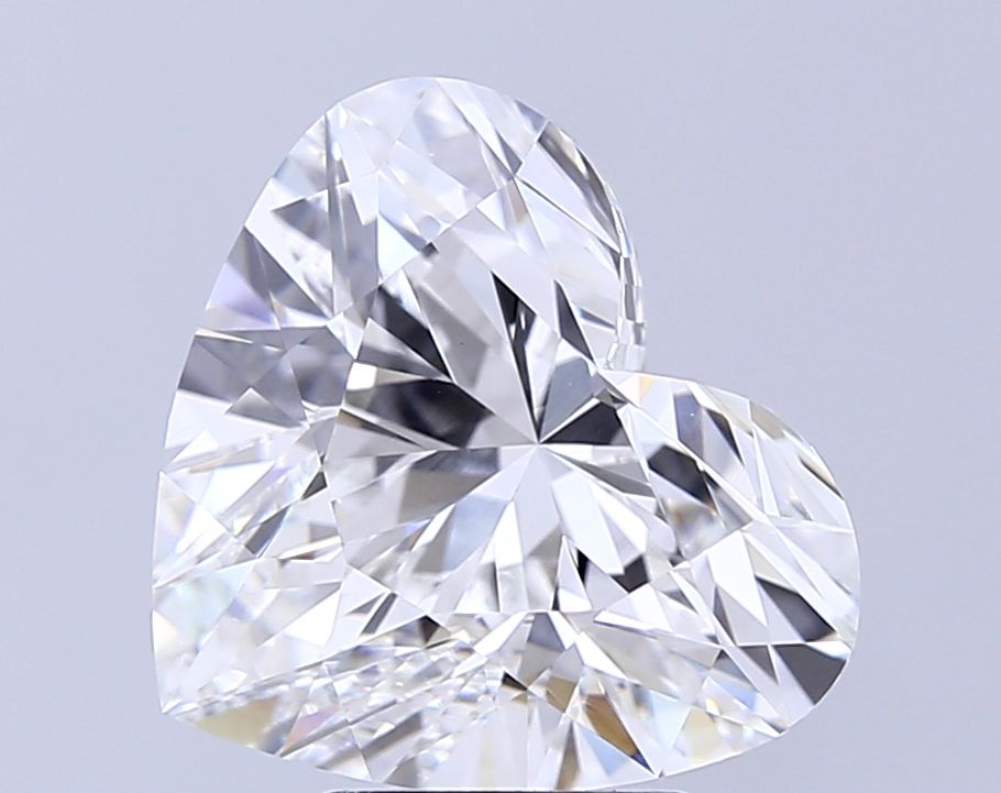 5.52 ct. heart Lab Grown Diamond front image