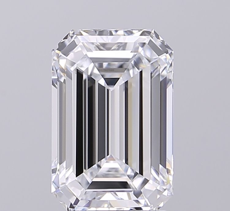 3.01 ct. emerald Lab Grown Diamond front image