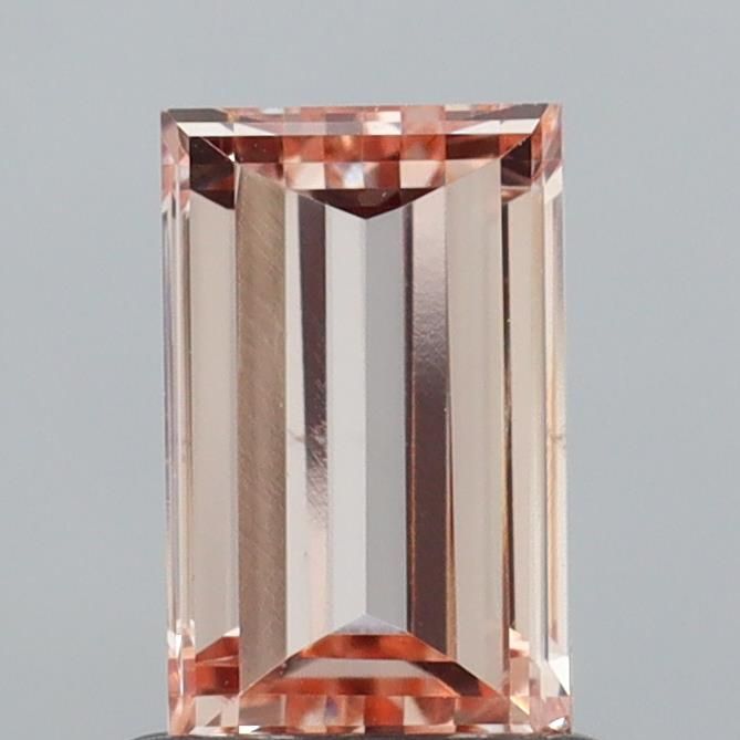 1.01 CT Very Light Pinkish Brown BAGUETTE