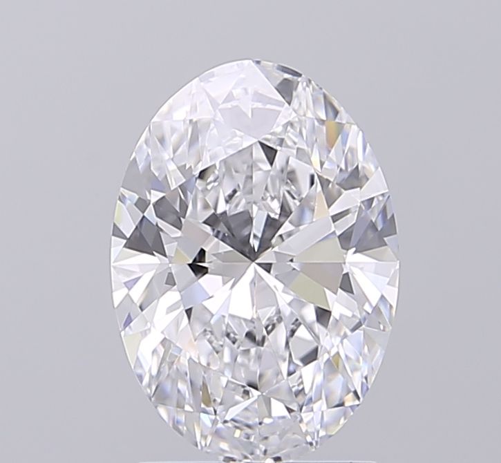 2.01 ct. oval Lab Grown Diamond front image