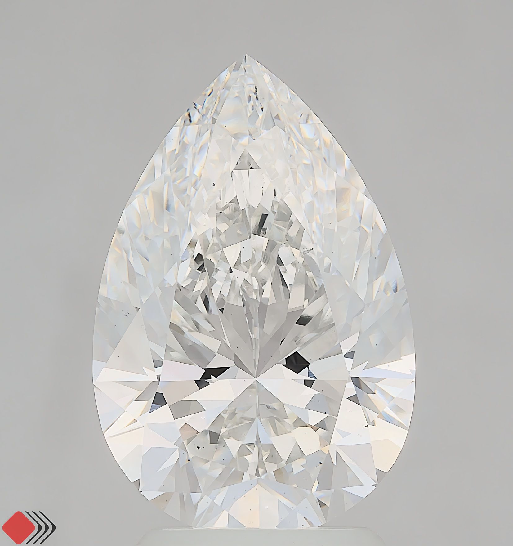 3.09 ct. pear Lab Grown Diamond front image