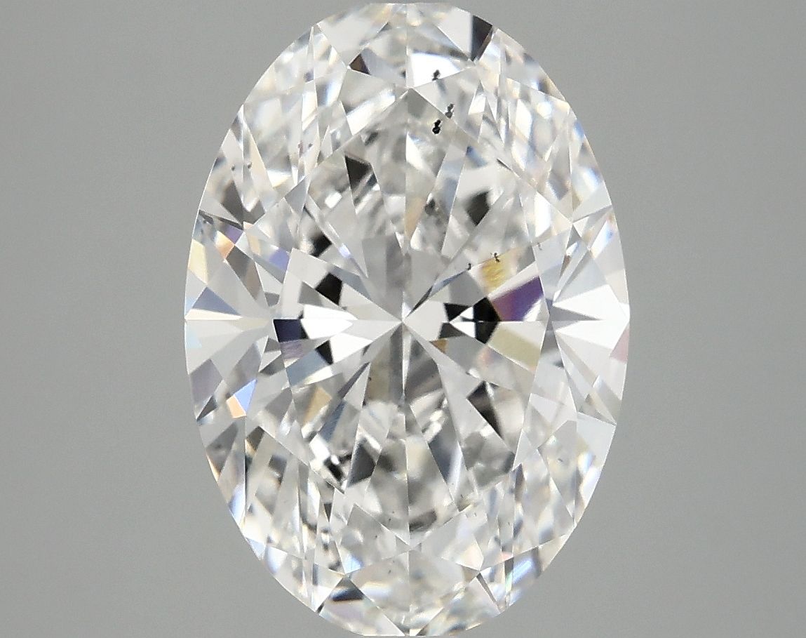 4.10 ct. oval Lab Grown Diamond front image