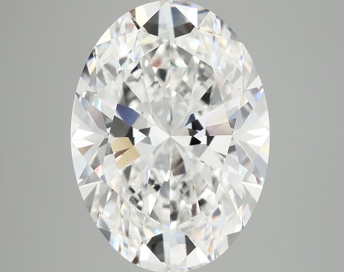 5.01 ct. oval Lab Grown Diamond front image