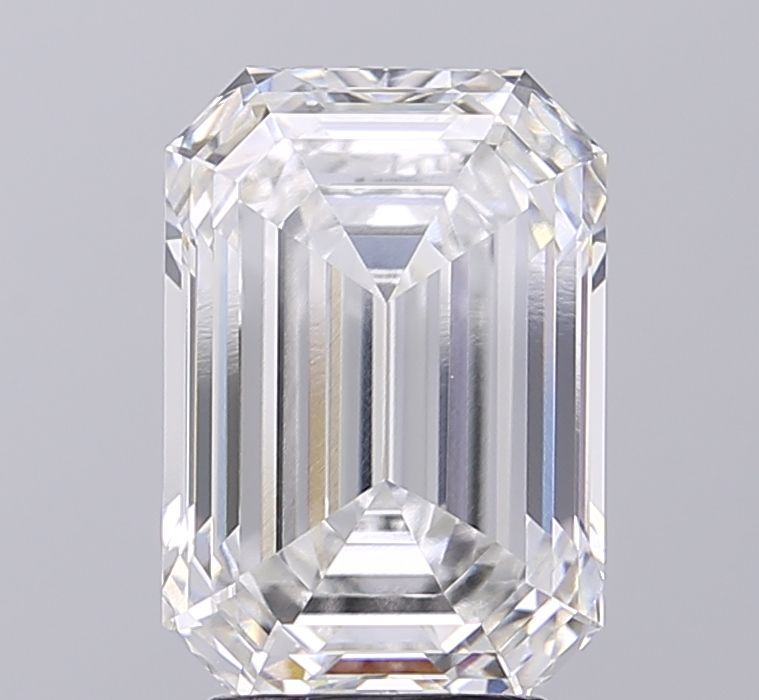 3.82 ct. emerald Lab Grown Diamond front image