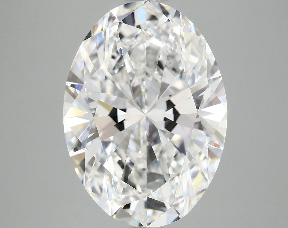 5.04 ct. oval Lab Grown Diamond front image