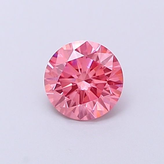 0.58 CT Fancy Vivid Pink ROUND