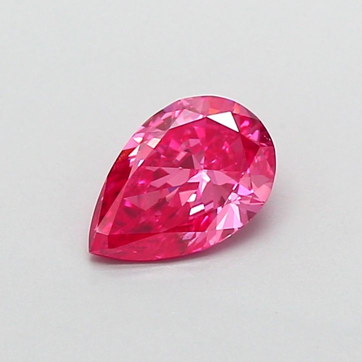 0.66 CT Fancy Vivid Pink PEAR