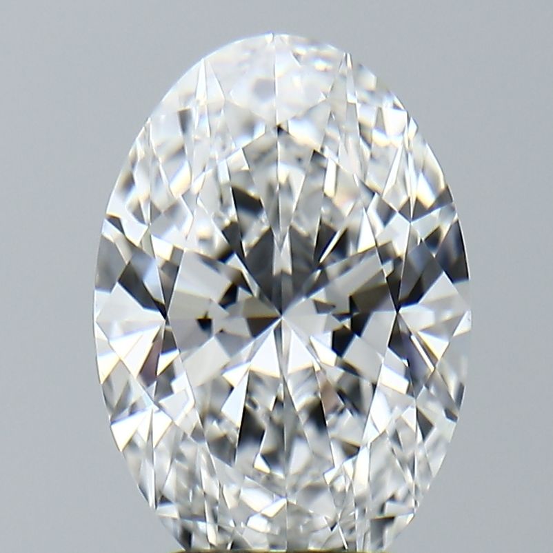 3.08 ct. oval Lab Grown Diamond front image