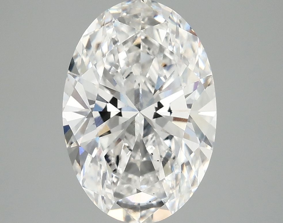 3.02 ct. oval Lab Grown Diamond front image