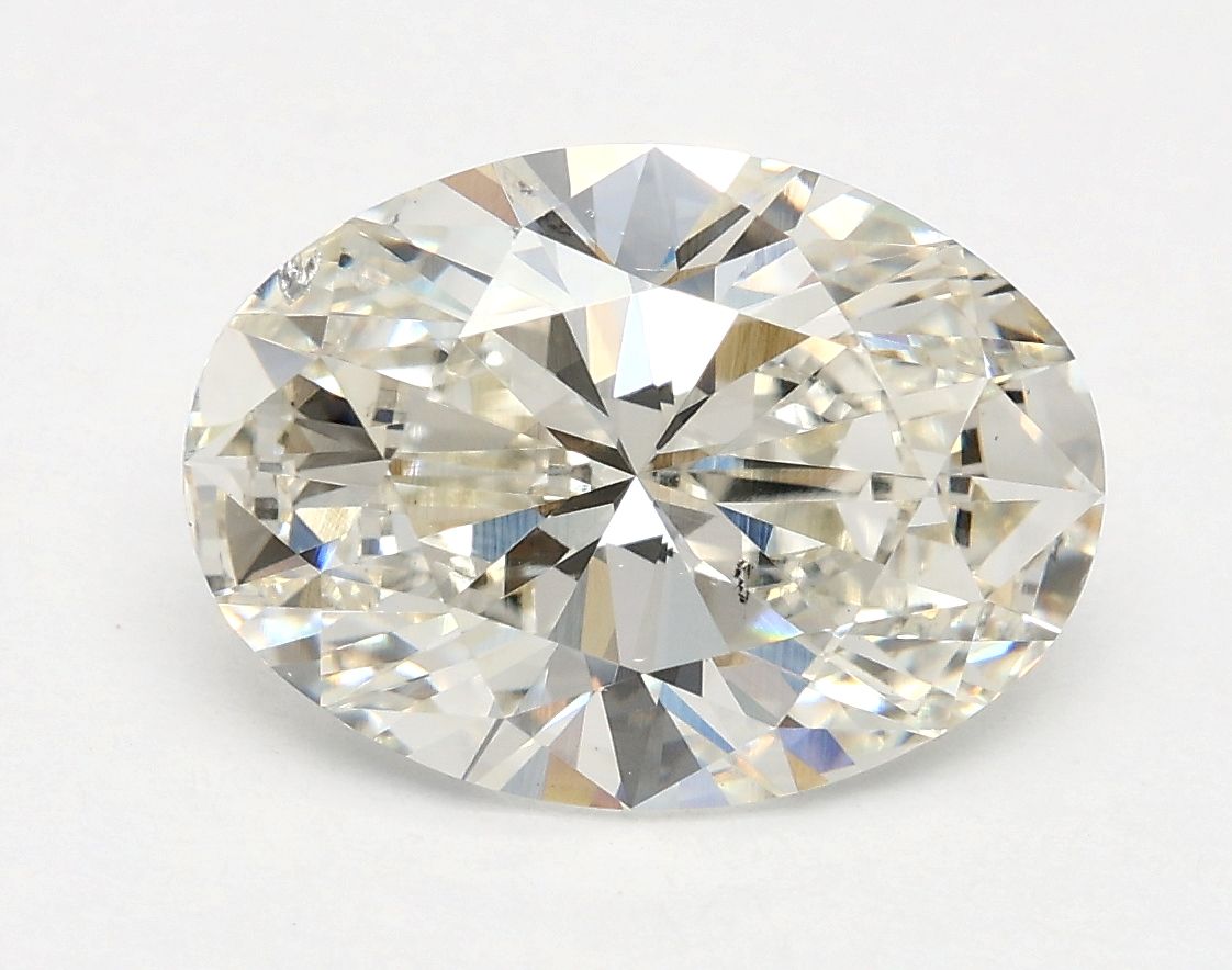 2.70 ct. oval Lab Grown Diamond front image