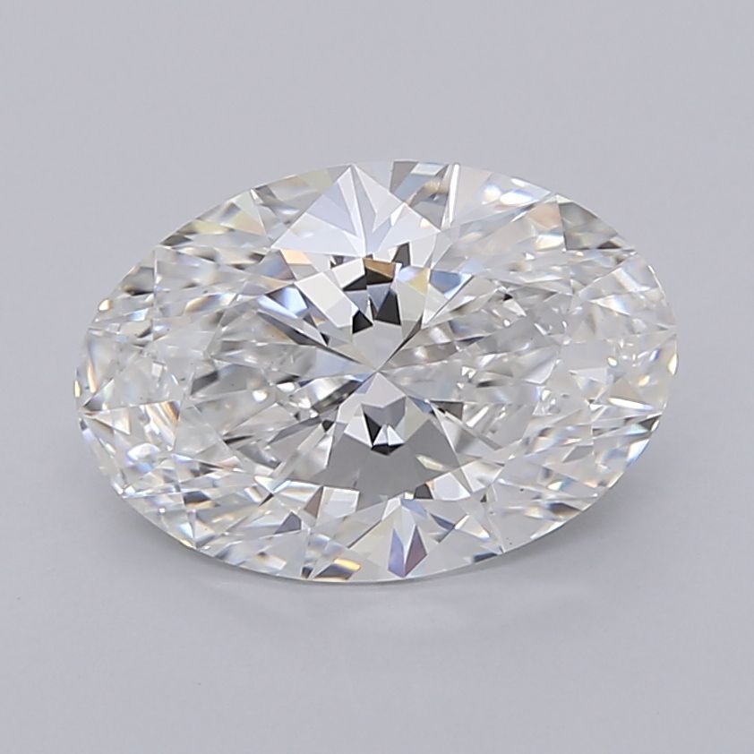 3.01 ct. oval Lab Grown Diamond front image
