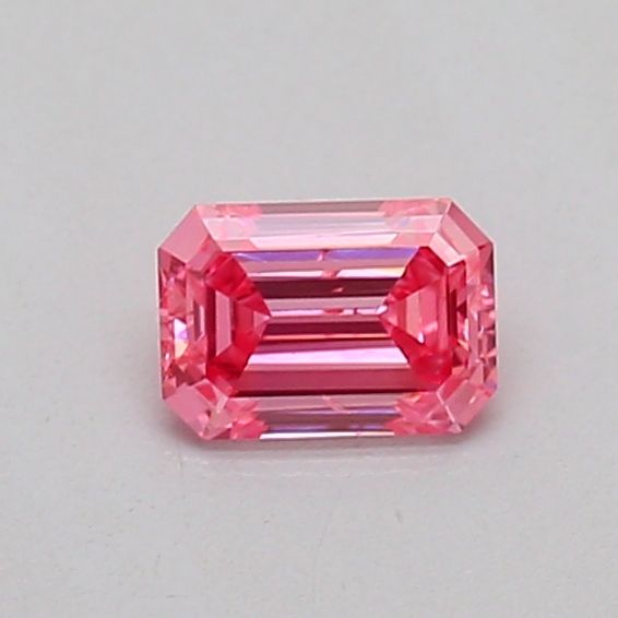 0.18 CT Fancy Vivid Pink EMERALD