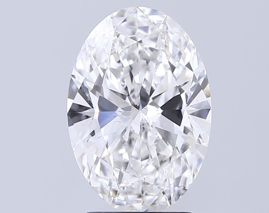 2.85 ct. oval Lab Grown Diamond front image