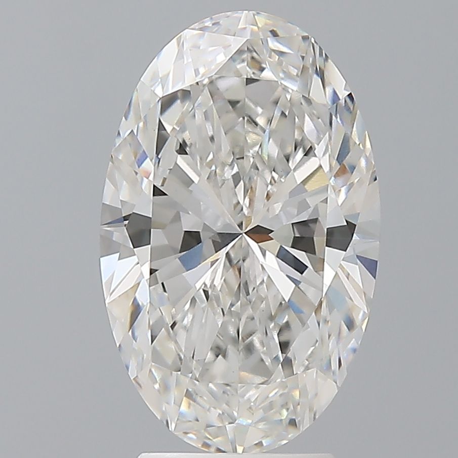 3.60 ct. oval Lab Grown Diamond front image