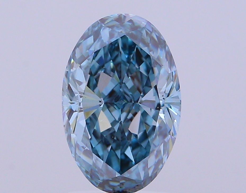 2.71 ct. oval Lab Grown Diamond front image