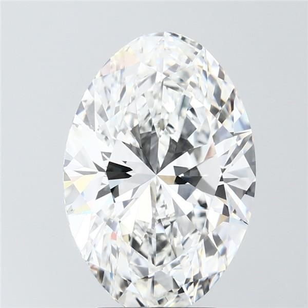 4.09 ct. oval Lab Grown Diamond front image