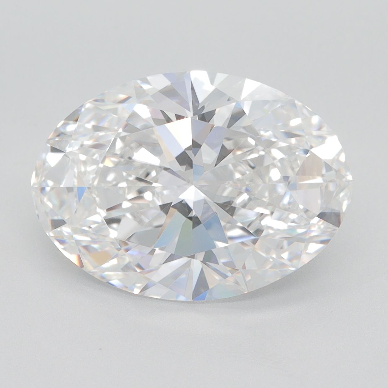 5.06 ct. oval Lab Grown Diamond front image